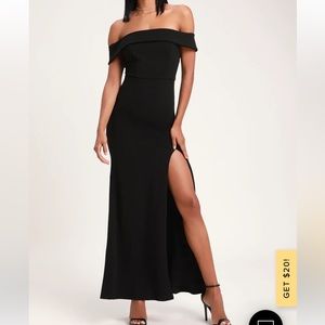 Lulu black gown